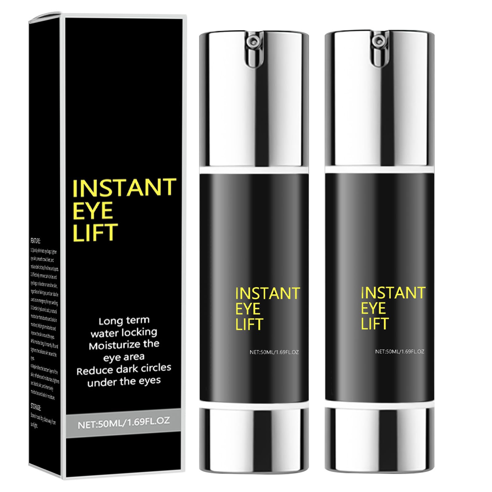 Instant Iift Plus Cernes,Instant Lift Plus,Instant Eye Lift,Eye Tightening Lifting Serum,Anti-Aging Face Cream For Tightener Skin,Reduces Fine Lines & Wrinkles