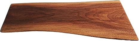 Amazon Co Jp 花台 木製 アメリカンウォールナット 73 15mm厚 395mm長 180mm幅 1枚板 床の間 玄関 飾り台 1点物 ホーム キッチン