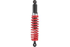 Akozon Rear Shock Absorber Universal for Dune Buggy Quad Dirt Bike ATV 350mm/13.8in