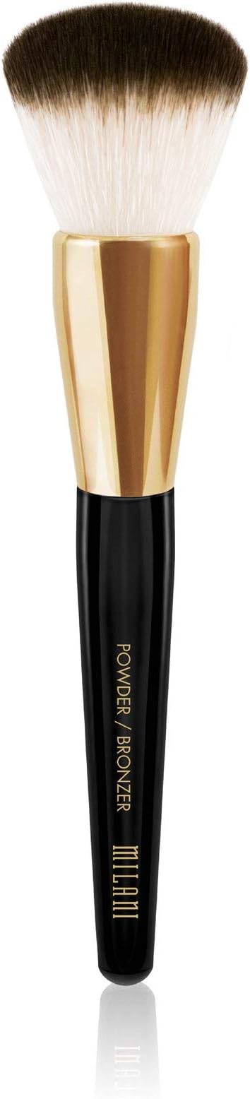 MilaniPowder/Bronzer Brush - Cruelty-Free 2-In-1 Face Brush to Shape & Contour - Made with High-Grade Synthetic Bristles