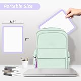 VUSIGN Small White Board 22 x 28 cm Magnetic Dry Erase Board with Markers view 4