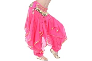 BellyLady Belly Dance Harem Pants Tribal Baggy Arabic Halloween Pants