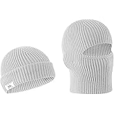 Balaclava Ski Mask Cold Weather Balaclava Mask Warm Face Mask Balaclava and Beanie Hats for Men 2 in 1