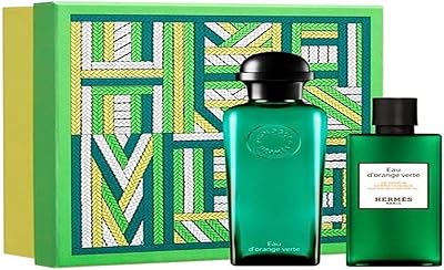 Hermes Paris Eau d'Orange Verte Eau de Cologne 100ml Vaporisateur + Bath Gel