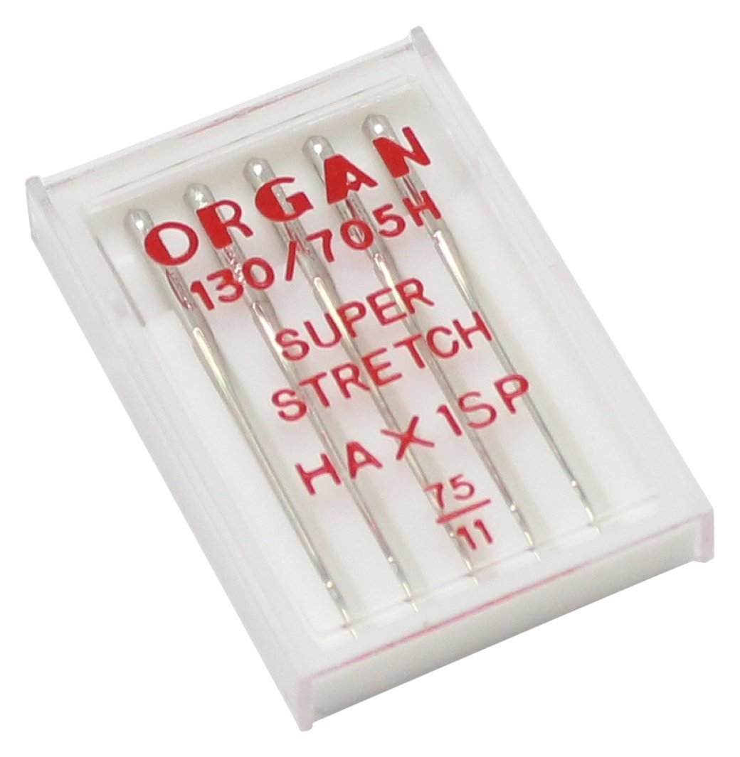 Alfa-organ Sewing Machine Needles Stretch nº75, Stainless Steel