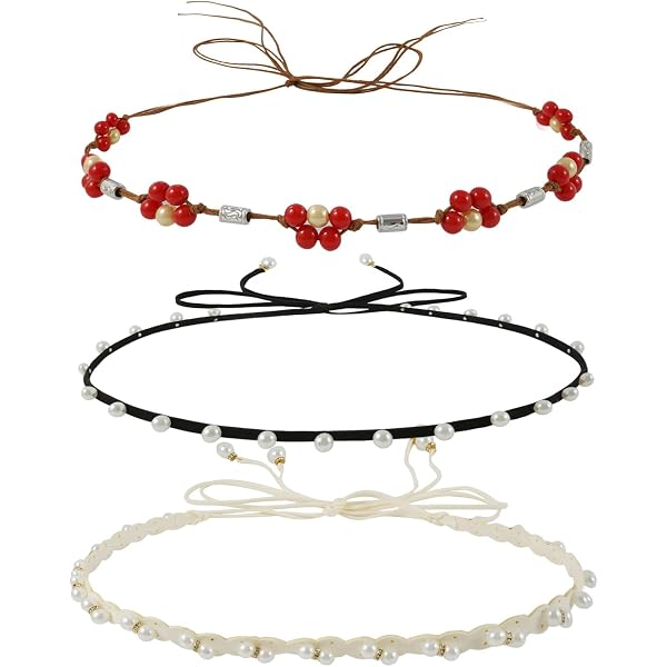 Amazon.com: Red Turquoise Hat Band Genuine Gemstone Beads 
