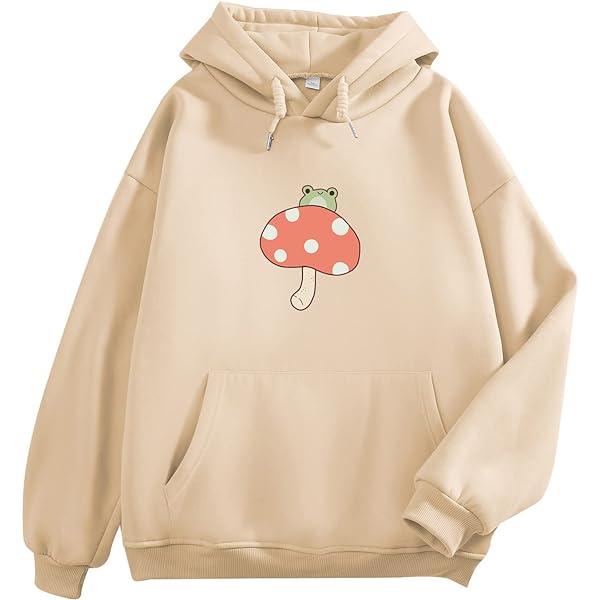 Frog Skateboarding Hoodie Damen – Lässiger Sweatshirt-Pullover Mit Kapuze (versch. Farben & Größen)