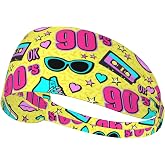 Sweatband Sports Headbands for Men and Women Running Cycling Hiking Yoga Fitness Workout Exercise Wicking Headscarf