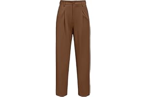 Arach&Cloz Women's Stretch Wrinkle-Free Comfort Ankle Work Pants Fall 2025