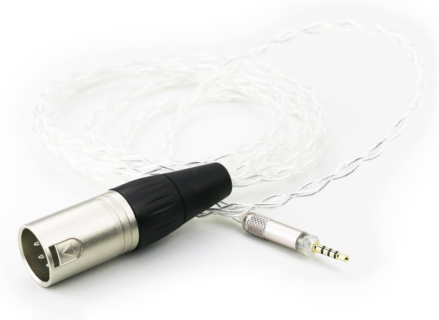 Ablet HIFI cable 4-pin XLR Balanced Male for Sennheiser HD598, HD558, HD518, HD598 Cs, HD599, HD569 - Image 3