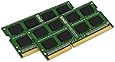 Kingston Technology 8GB Kit (2x4 GB Modules) 1066MHz DDR3 SODIMM Notebook Memory for Select Apple iMac's and Macbooks KTA-MB1066K2/8G