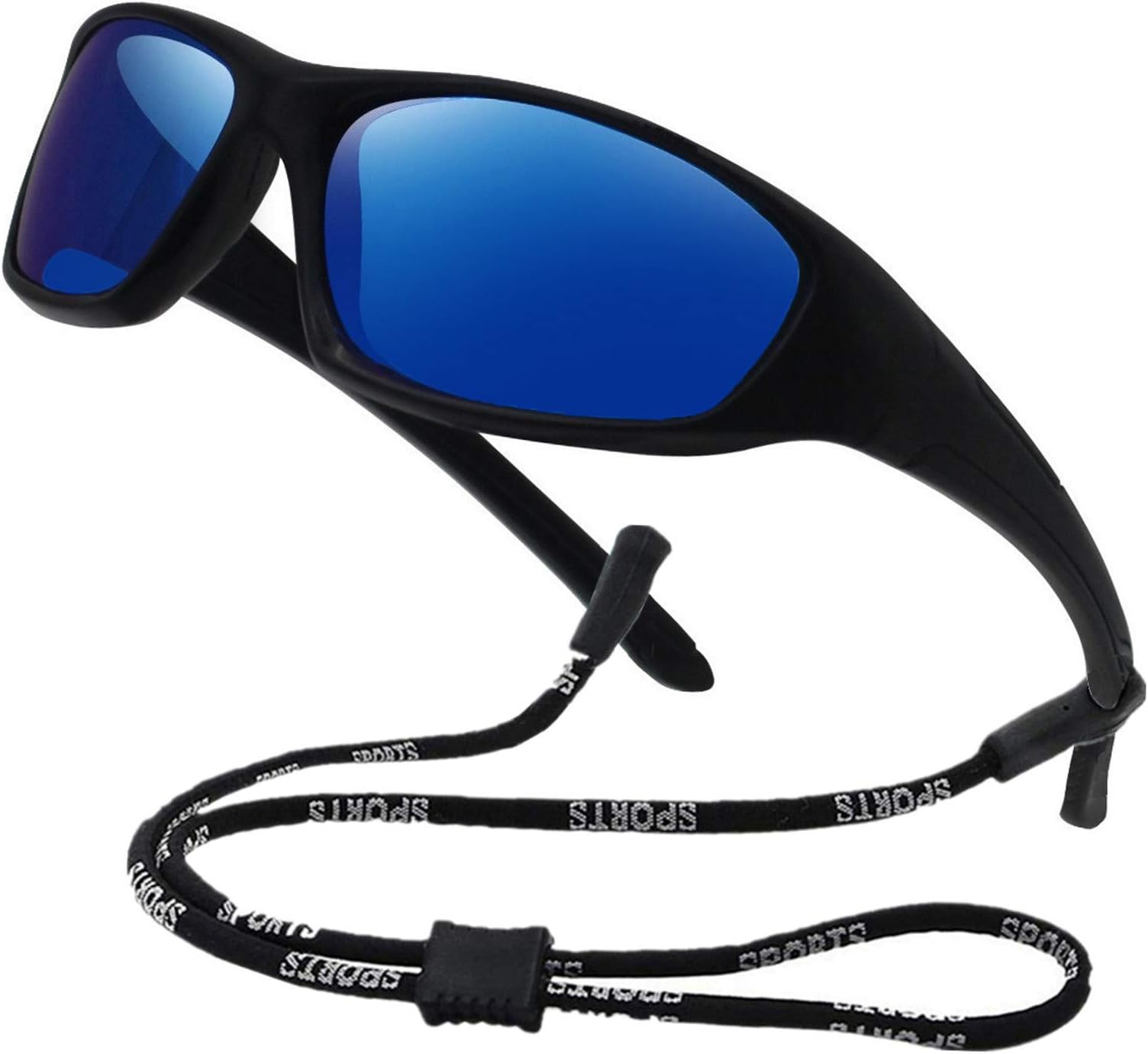 Kids Bendable Polarized Sunglasses for Boys Girls Age 3-10 with Strap