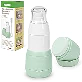 Haakaa Sunscreen Applicator, 2-in-1 Refillable Sunscreen Dispenser & Applicator for Kids with Soft Sponge Head, Leakproof Tra