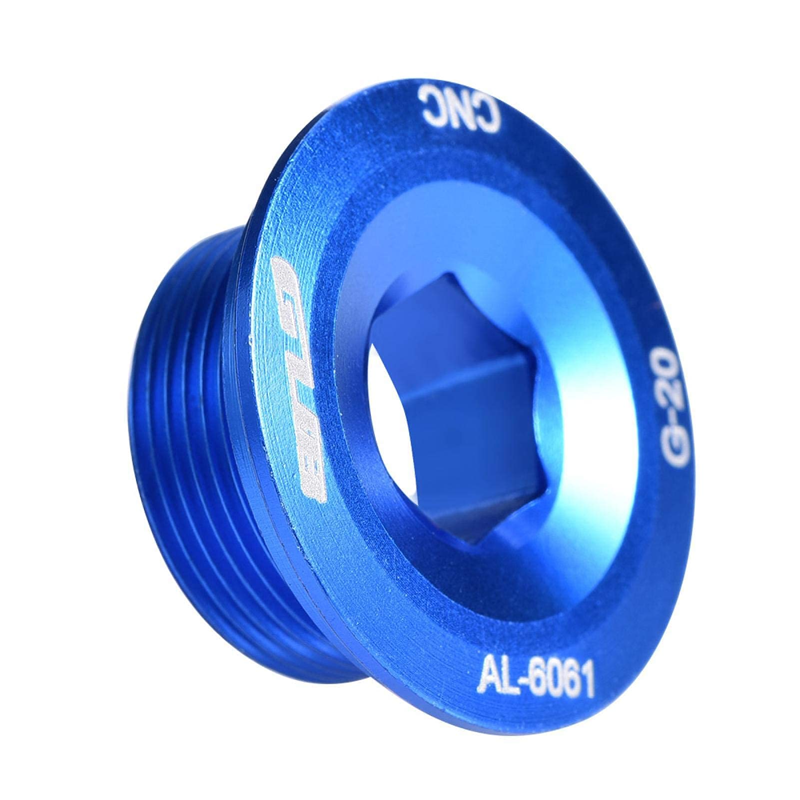 Demeras Crank Crankset Arm Aluminum Alloy Bike Bicycle Cranket Crank Fixing Screw (Blue)