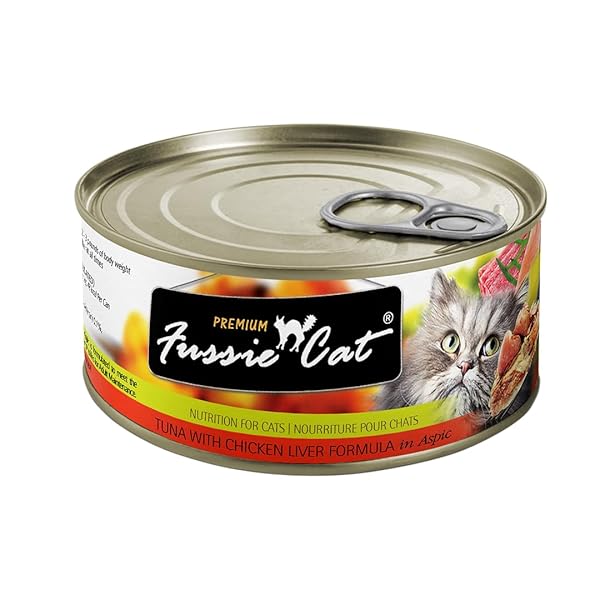 FUSSIE CAT PREMIUM TUNA & CHICKEN LIVER IN...