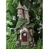 Hi-Line Gift Ltd Fairy Garden Castle with Solar LED Lights