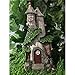 Hi-Line Gift Ltd Fairy Garden Castle with Solar LED Lights
