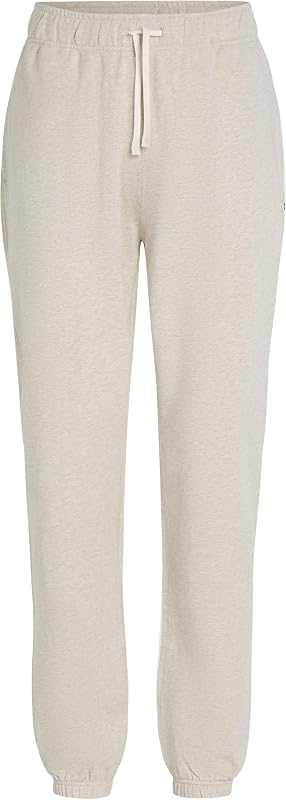 Uomo Pantaloni da Jogging Essential Terry Sweatpant in Cotone, Beige (Heathered Oatmilk), XL