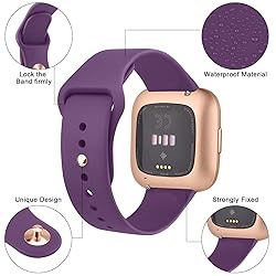 Vancle Silicone Bands Compatible with Fitbit Versa