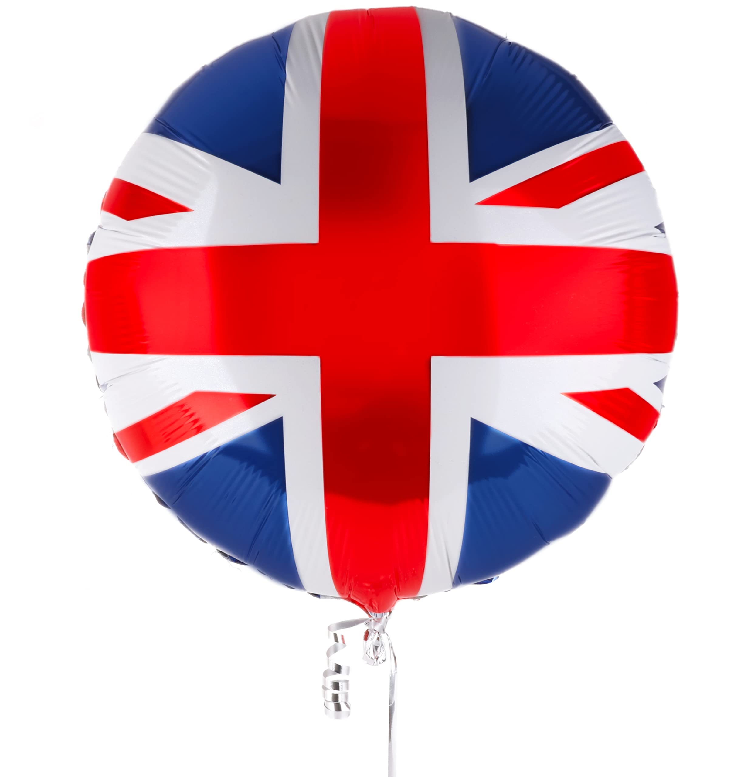 Toyland® 46cm (18") Round Union Jack Foil Balloon - British Party Decorations - VE DAY Celebrations