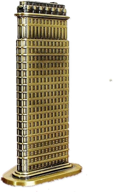 Amazon Jollin トラベルギフト フラットアイアンビルディング ニューヨーク Usa メタルモデル 像ハンドメイド アートクラフト 収集価値のあるお土産 卓上 ホームデコレーション 子供 大人 ギフト インテリア オンライン通販