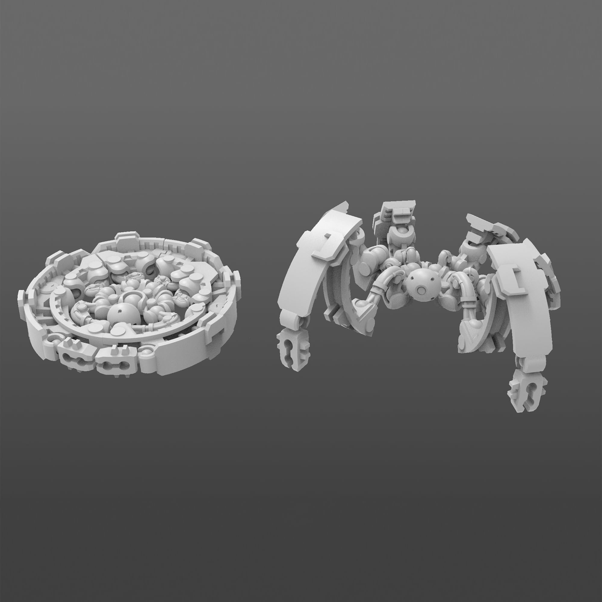 TOYVERSE Sheik Mainland 1/60, Figura Model Kit, NAAN Kaprican White, 2 Pieces, Movable Joints, Character Model, from 15 Years