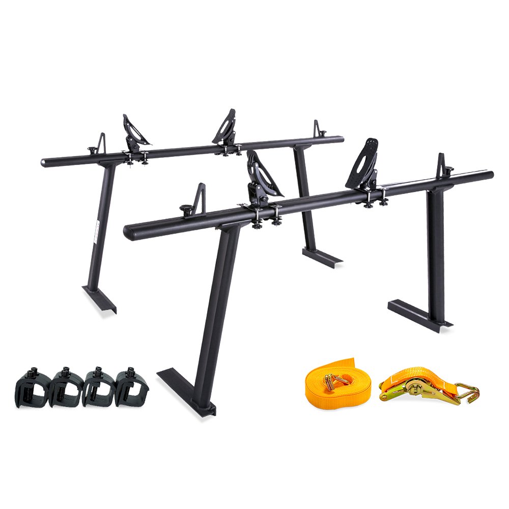 AARacks Model APX25 Aluminum Truck Rack with 8 NonDrilling CClamps