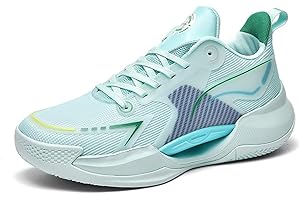 Bacury Women Basketball Shoes Fashion Athletic Sneakers Unisex Outdoor Sport Shoes Lightweight Volleyball Shoes Non Slip Bask