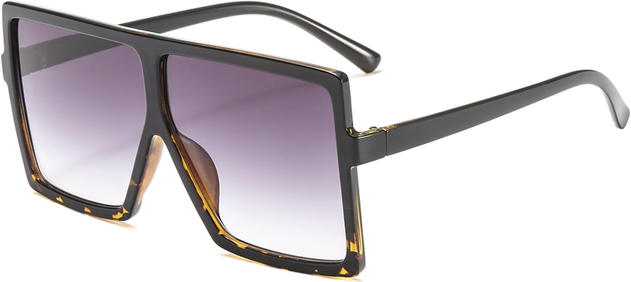 Oversized Square Sunglasses for Women Men Flat Top Shades 2020 Trendy Fashion Sunglasses