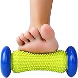 Foot Massage Roller Pain Relief Massager Relieve Plantar Fasciitis Heel Foot Arch Pain Relax Shoulder Foot Back Leg Hand Foot Recovery Massage Roller Plantar Yoga Heel Arch Pain Relief Therapy