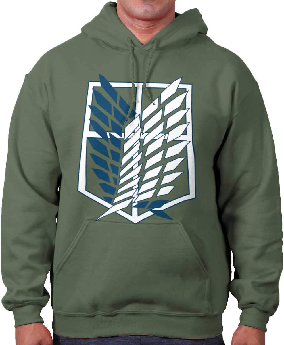 Japanese Animation Anime Cool Titan Wings Hoodie