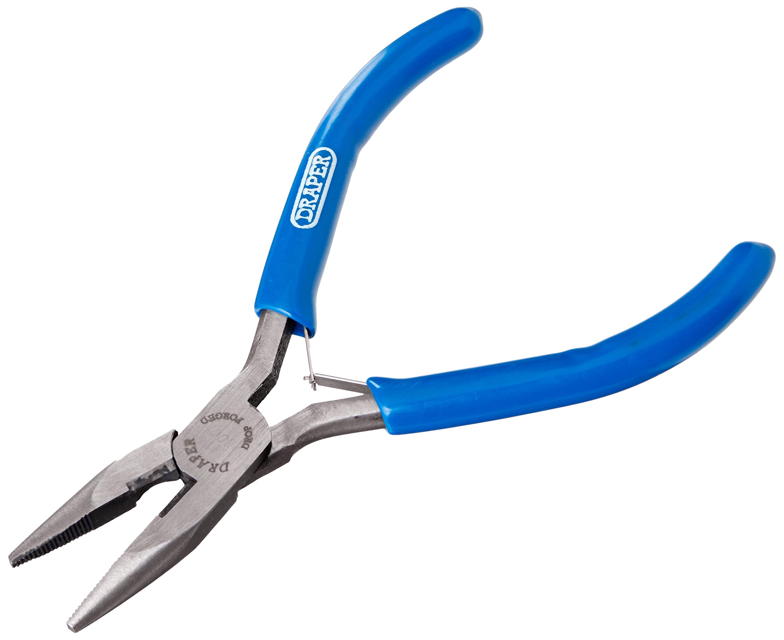 Draper 19647 Spring Loaded Long Nose Pliers, 115mm