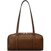 Swing Zip Shoulder Bag for Women Vegan Leather Shoulder Handbag Top-Handle Hobo Bags Trendy Purse