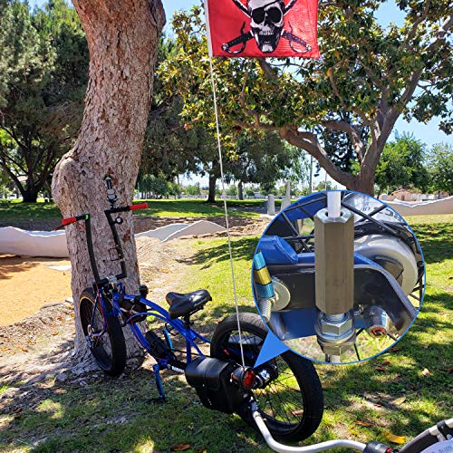 Anley Quick Release Flag Pole Holder Stainless Steel Flag Stand for 5