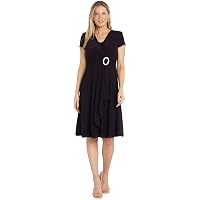 green emerald velvet dress Rekucci Women's Flippy Fit N' Flare Dress with 3/4 Sleeves (2, Black) at  Amazon Women's Clothing store