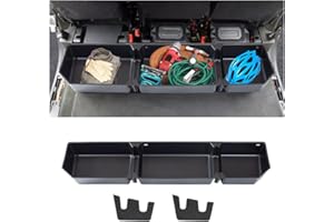 YoCenSe Car Underseat Storage Box Fitment for (2015-2025) F150 SuperCrew Cab/Crew Cab, (2017-2025) F250 F350 F450 F550 Super 