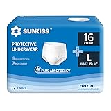 SUNKISS TrustPlus Unisex Incontinence Disposable