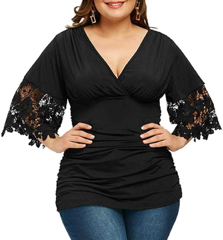 Plus Size Frauen TShirt Amazon.de Bekleidung