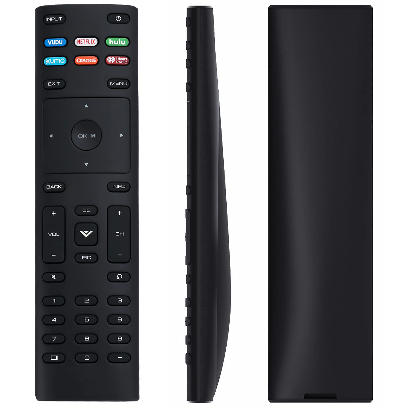 Photo 1 of XRT136 Remote Control Replace fit for VIZIO TV D24F-F1 D32FF1 D43F-F1 E55U-D0 E55UD2 E55-D0 E55E1 M65-D0 M65E0 P65-E1 P75C1 P75E1 M70-E3 M75E1 E43-E2 D50F-F1 E32-D1 E32H-D1 E40-D0 E43-D2 E43U-D2
