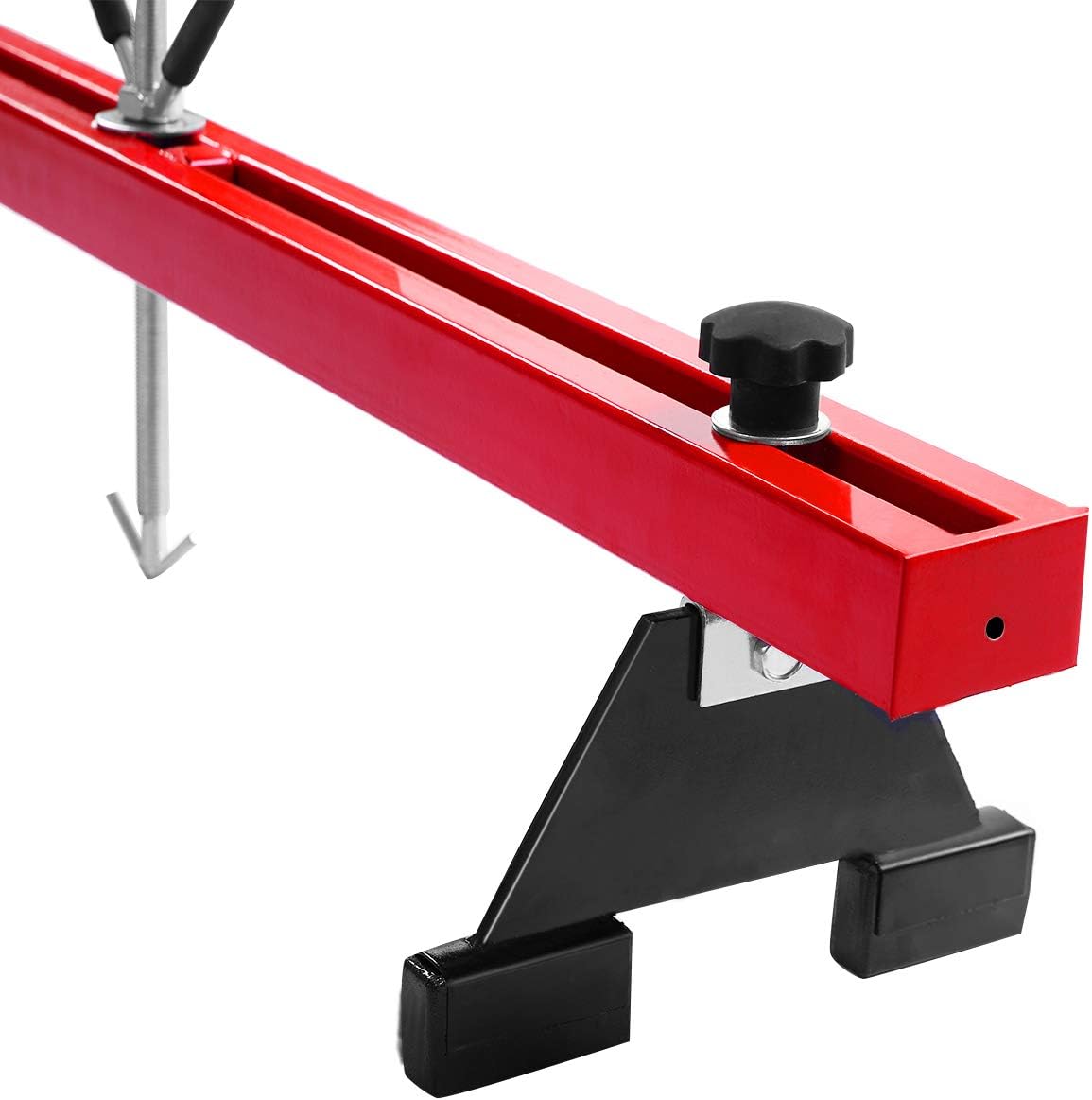 Goplus 1100lbs Engine Support Bar Transverse for Motor Tranny Transmission w/ 2 Points Lift Holder Hoist Dual Hooks: Automotive