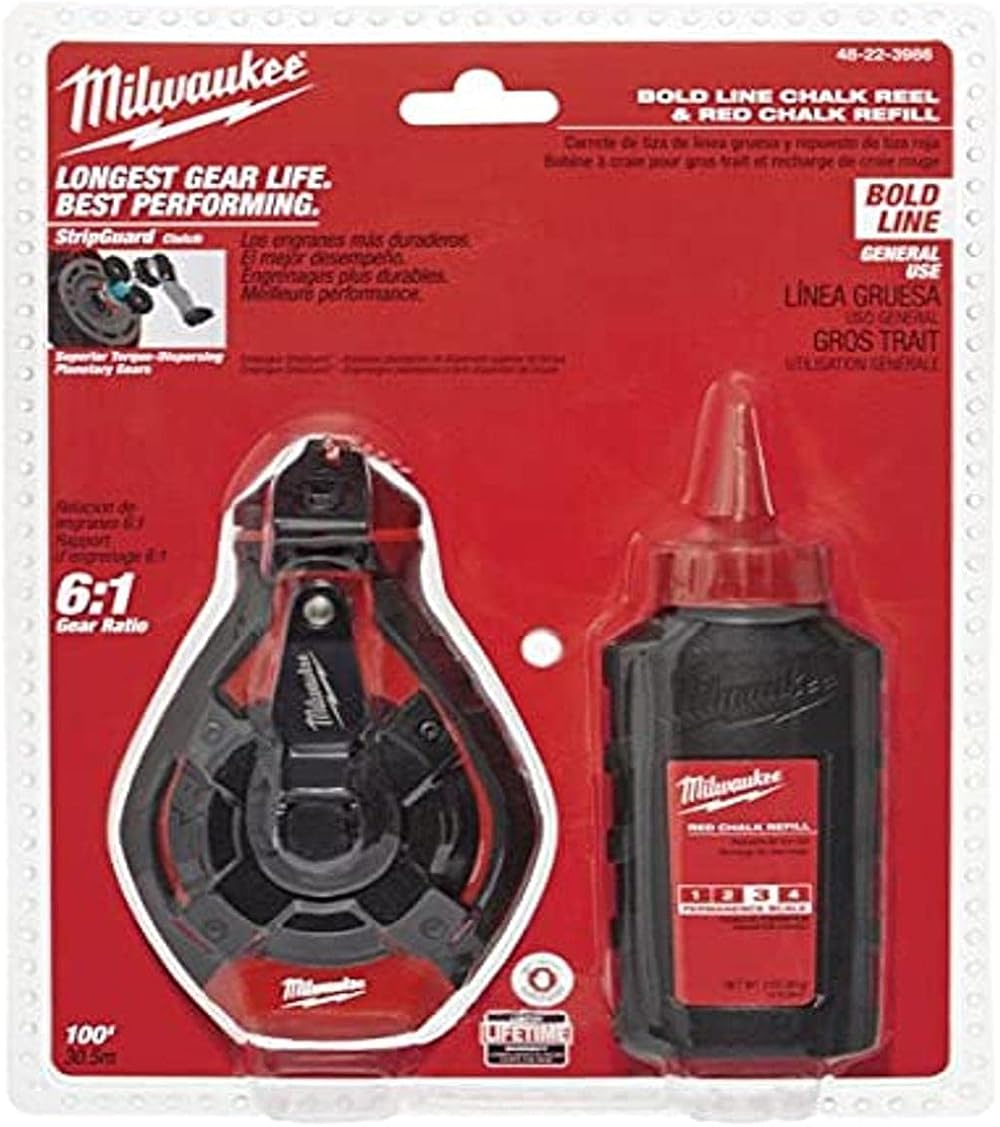 Milwaukee 48-22-3986 Bold Line Chalk Reel Tool