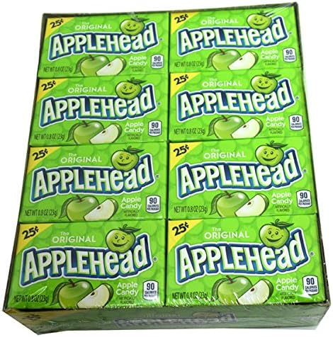 Applehead Candy 24 Packs ( 19.2 OZ total)