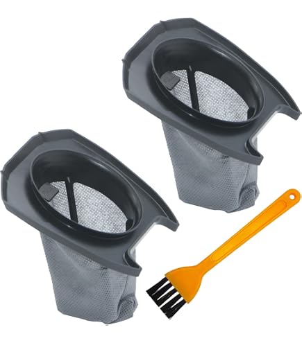Aolleteau 6 Pack F114 Vacuum Filters + Brush - Compatible With Dirt Devil Power Express Lite SD22020 SD22030
