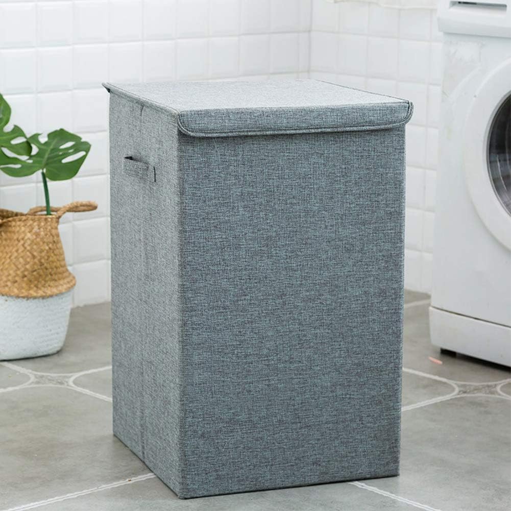 Large Laundry Baskets, Collapsible Laundry Hamper with Lid