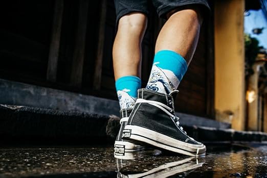 converse on feet