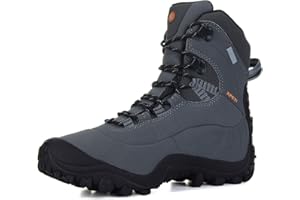 Manfen Men's Thermator Mid-Rise Waterproof Hiking Boots Trekking Outdoor Boots