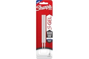 Sharpie S-Gel S-Gel 0.7 Mm Pen Refills, Medium 0.7 Mm Bullet Tip, Blue Ink, 2/Pack