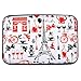 Aluminum Wallet RFID Blocking Metal Business ID Credit Card Holder Hard Case (Landmarks of Paris)