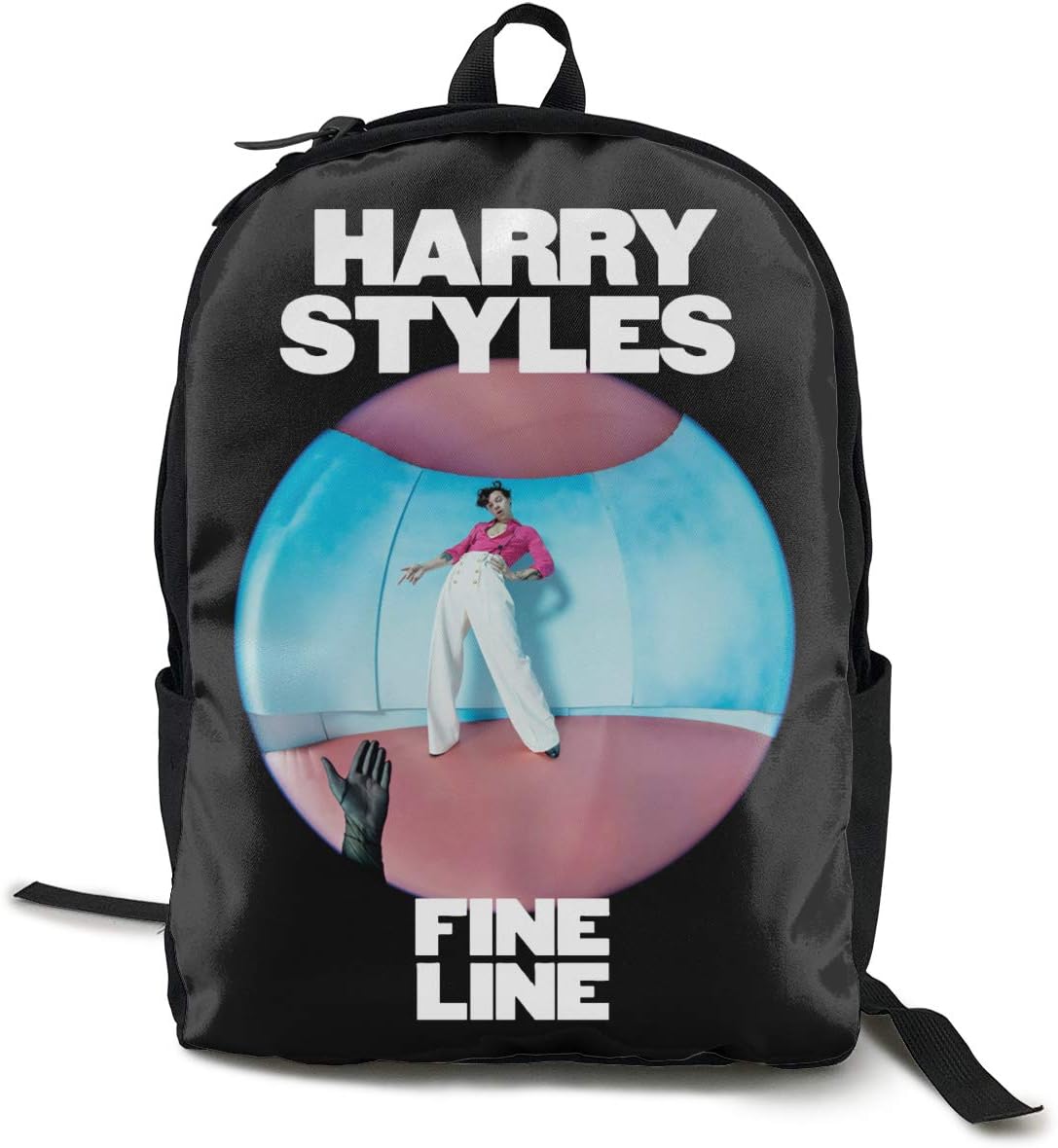 DesireJCuevas Harry Styles Fine Line Backpack Campus School Backpack Casual Bag Fitness Backpack Travel Hiking Canvas Backpack