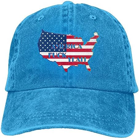 America F CK YEAH2 Unisex Adjustable Baseball Caps Fashion Trucker Hats